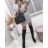 Šaty pletené dlhý rukáv dámske (S/M ONE SIZE) TALIANSKA MÓDA IMWAA223639