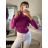 Damen Langarm Pullover (S / M ONE SIZE) ITALIAN FASHION IMM219072