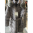 Bunda s kapucňou dlhý rukáv dámske (S-2XL) TALIANSKA MÓDA IMPSS22P22-6633