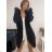 Dress with 3/4-sleeve ladies pocket (uni sl) ITALIAN Fashion IMWD20529