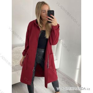 Kabát s kapucí dámský (M/L/XL) ITALSKá MóDA IMC22KIKI/DR