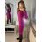 Women's Long Summer Short Sleeve Dress (S / M ONE SIZE) ITALIAN FASHION IMWA22NG-2309