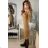 Women's Long Summer Short Sleeve Dress (S / M ONE SIZE) ITALIAN FASHION IMWA22NG-2309 purple S/M