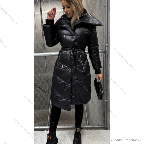 Kabát dlouhý rukáv dámská (S-XL) ITALSKÁ MÓDA IMPTI22TR8180