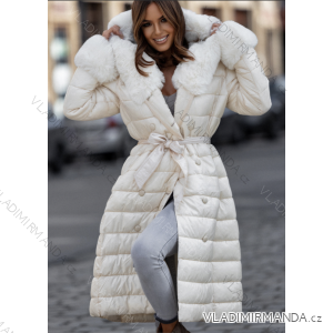 Kabát s kapucí dlouhý rukáv dámská (S-XL) ITALSKÁ MÓDA IMPTI22TR8129/22