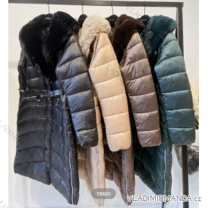 Kabát dlouhý rukáv dámská (S-XL) ITALSKÁ MÓDA IMPTI22TR501