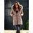 Kabát zimní s kapucí dámský (S-XL) MFFASHION IMMF22M688-A
