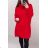 Svetr dlouhý rukáv dámské (XL/2XL/3XL ONE SIZE) ITALSKá MóDA IM422VERO/DR 2XL/3XL smaragdová