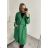 Long women's fleece coat (SML-XL) ITALIAN FASHION IMD211106 -   red -   S/M/L