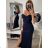 Šaty elegantní společenské na ramínka dámské (S/M ONE SIZE) ITALSKÁ MÓDA IM321608 Burgund S/M