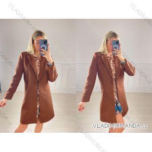 Kabát dlouhý rukáv dámský (S/M ONE SIZE) ITALSKÁ MÓDA IMPBB22D41291