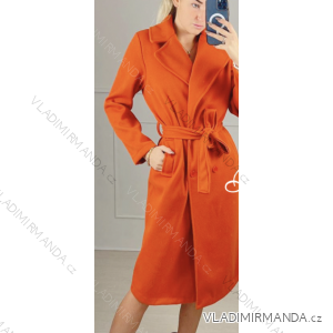 Kabát dlouhý rukáv dámské (S/M ONE SIZE) ITALSKÁ MÓDA IMPBB22E7857