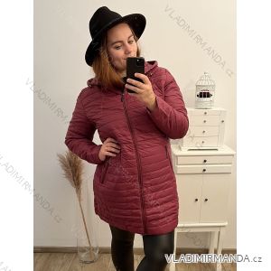 Bunda prešívaná s kapucňou nadrozmer (5XL-9XL) Victoria rossi ELR22ROSSi22-10