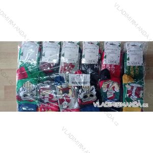 Ponožky bavlněné veselé vánoční pánské (39-42, 43-46) AURA.VIA AURA22SZF9156