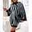 Kleid mit 3/4 Ärmeltasche für Damen (uni sl) ITALIAN Fashion IM3181746