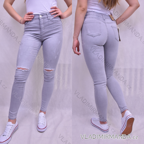 Jeans Frauen (25-31) P.O.P. SIEBEN MA520gd6188 27 Grau