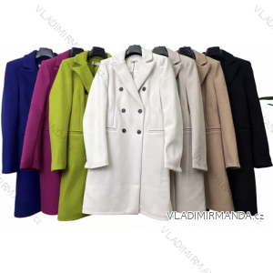 Kabát dlouhý rukáv dámský (S/M ONE SIZE) ITALSKÁ MÓDA IMPLM2256100