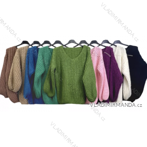 Damen-Strickpullover mit langen Ärmeln (Einheitsgröße S/M) ITALIAN FASHION IMP22003000070