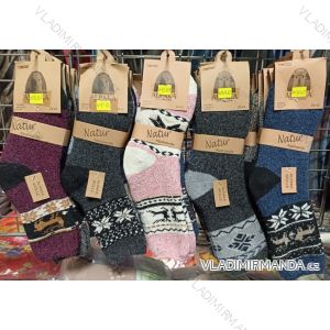 Ponožky teplé thermo alpaka wool dámské (39-43) LOK22W92107
