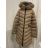 Kabát zimní s kapucí dámský (S-XL) MFFASHION IMMF22M688-A