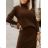 Summer long sleeve flowered women's dress (UNI S / L) ITALIAN FASHION IMK20150