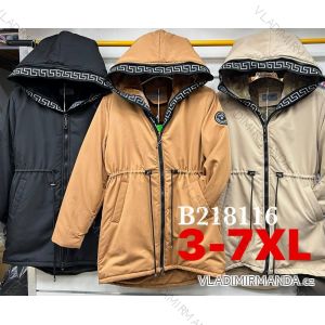 Bunda dámska nadrozmer (3XL-7XL) POLSKÁ MÓDA PMWB22B218116