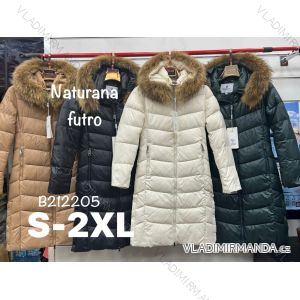 Bunda/kabát s kapucí dlouhý rukáv dámský (S-2XL) PMWB22B212205