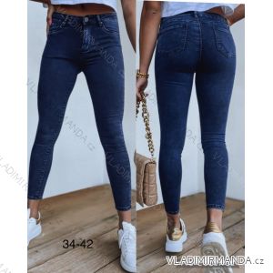 Rifle jeans dlhé dámske (34-42) JEANS JAW223897