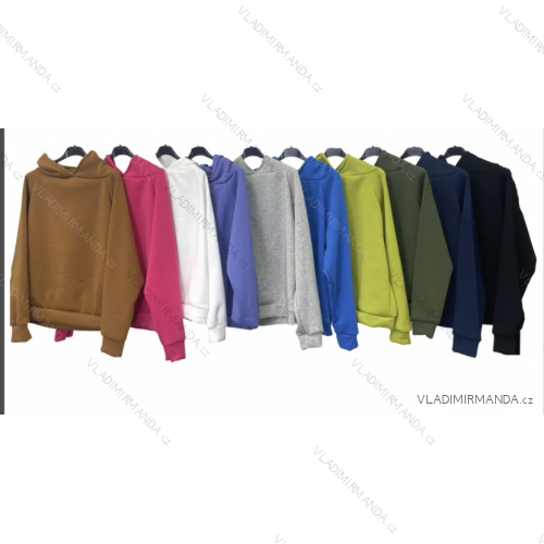 Mikina dlhý rukáv dámská (S/M ONE SIZE) TALIANSKA MÓDA IMPLM22197000095