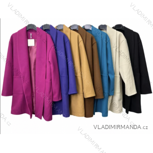 Cardigan/sako dlouhý rukáv dámský (S/M ONE SIZE) ITALSKÁ MÓDA IMPLM22224750012