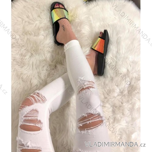 Rifle jeans dámske (XS-XL) WATER JEANS DENIM IM919X7706-2/DR XS biela