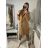 Women's Fluffy Long Sleeve Coat (S/M ONE SIZE) ITALIAN FASHION IMM22MS80586