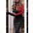 Elegantes Langarmkleid für Damen (S/M ONE SIZE) ITALIAN FASHION IMWB22376