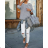 Nohavice rifle skinny dámske (34-42/s-xl) Shiny design IMT181289-2/DR 38 biela