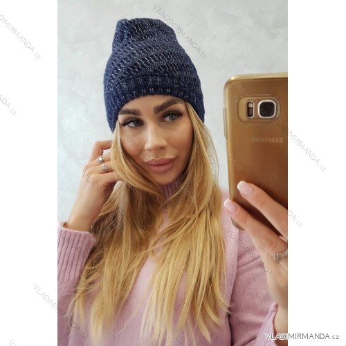 Mütze mit Fleece Berta K247 marineblau