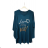 Tunika dlouhý rukáv dámská nadrozměr  (3XL/4XL ONE SIZE) ITALSKÁ MÓDA IMWQ219018B/DR 3XL/4XL vínová
