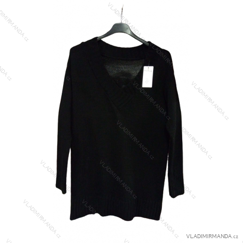 T-shirt short sleeve women (UNI S / L) ITALIAN FASHION IMK20128 black S/M