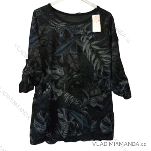 Damen Tunika warm Langarm (uni m / l) ITALIENISCH MODA IM619062