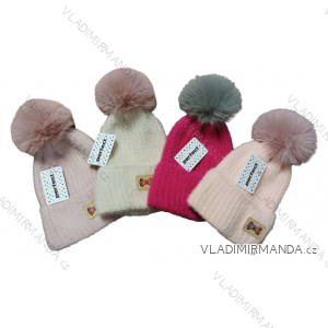 Girls' winter warm cap (2-5 years) POLAND PRODUCTION  PV322192