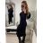 Women's Long Sleeve Knitted Dress (S/M ONE SIZE) ITALIAN FASHION IMWAA223333