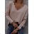 Elegante Langarmbluse für Damen (Einheitsgröße S/M) ITALIAN FASHION IMWDD223936