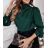 Elegante Langarmbluse/Tunika für Damen (S/M/L ONE SIZE) ITALIAN FASHION IMWB22245