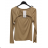 Women's Stand Collar Long Sleeve Knitted Sweater (S/M ONE SIZE) ITALIAN FASHION IMPLI228596