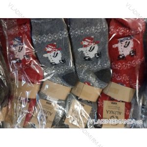 Ponožky teplé alpaka dámské (35-38, 39-42) PON122003