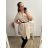 Košile prodloužená/šaty košilové s páskem dlouhý rukáv dámské nadrozměr (XL/2XL ONE SIZE) ITALSKÁ MÓDA IMPBB222713DS XL/2XL white