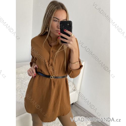 Šaty letní na ramínka dámské (S/M ONE SIZE) ITALSKÁ MÓDA IMPBB22B21841