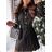 Women's Elegant Long Sleeve Shirt Dress (S/M ONE SIZE) ITALIAN FASHION IMWKK223994