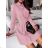 Women's Elegant Long Sleeve Shirt Dress (S/M ONE SIZE) ITALIAN FASHION IMWKK223994