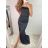Women's Long Elegant Strapless Prom Dress (S/M ONE SIZE) ITALIAN FASHION IMWE223030
