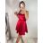 Šaty elegantní společenské na ramínka dámské Lolita (XS/S ONE SIZE) ITALSKá MóDA IM322461